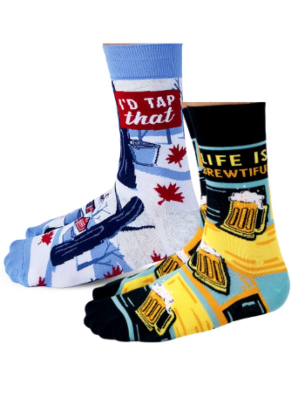 Men's Uptown Sox Crew Sock Bundle | On Tap Designs | Mix & Match | NWT